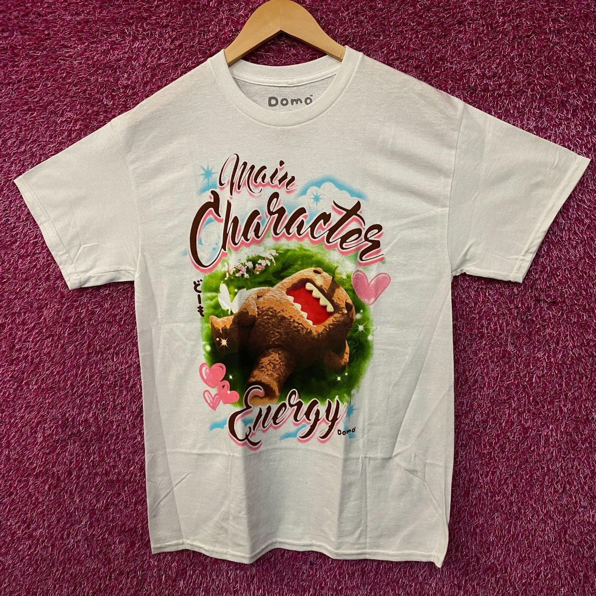 Domo "Main Character Energy" Graphic T-Shirt Medium