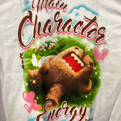 Domo "Main Character Energy" Graphic T-Shirt Medium