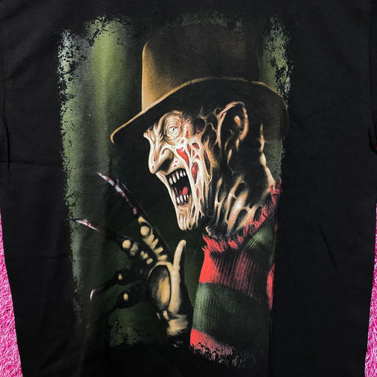 Freddy Krueger Nightmare on Elm Street Horror Movie Tee L