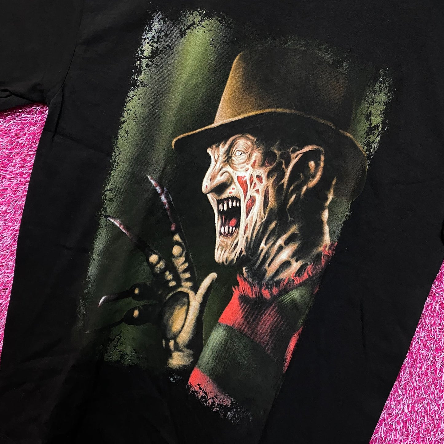 Freddy Krueger Nightmare on Elm Street Horror Movie Tee L