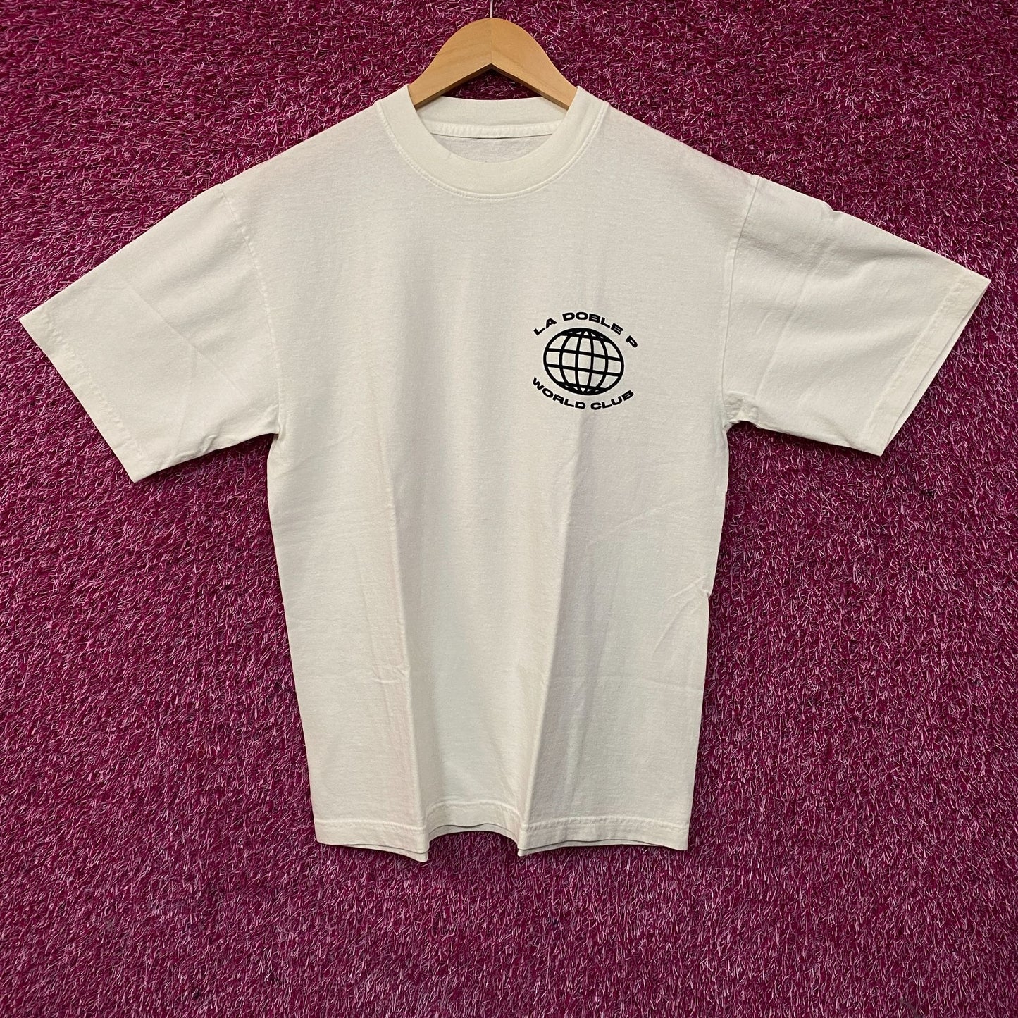 Peso Pluma La Doble P World Club Oversized T-Shirt Small
