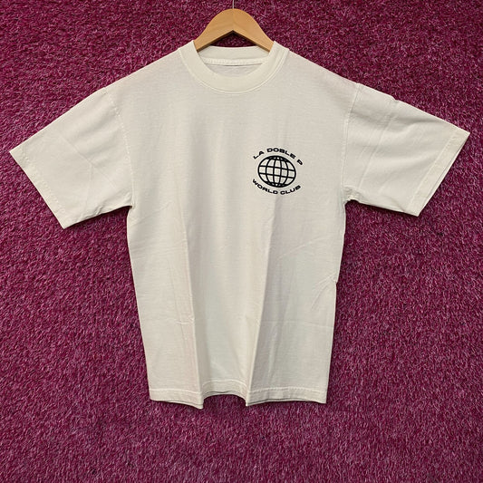 Peso Pluma La Doble P World Club Oversized T-Shirt Small