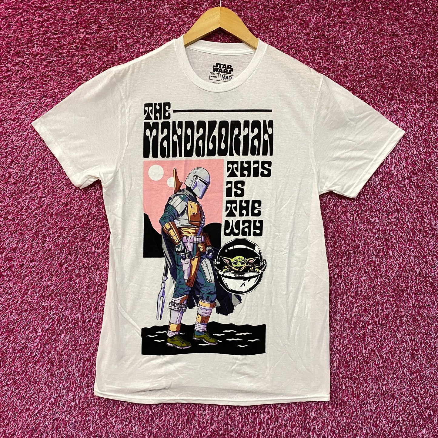 Star Wars The Mandalorian This Is The Way T-Shirt Medium