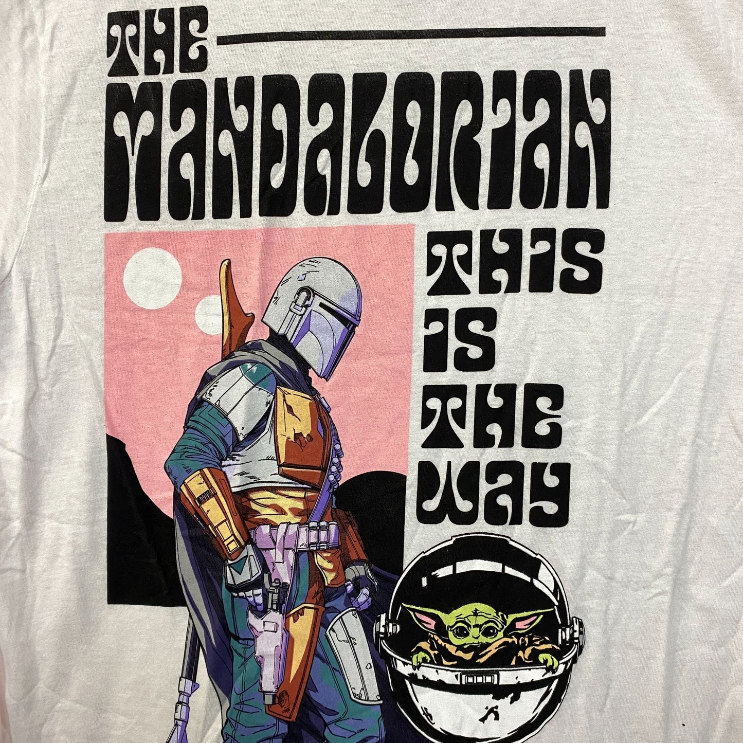 Star Wars The Mandalorian This Is The Way T-Shirt Medium
