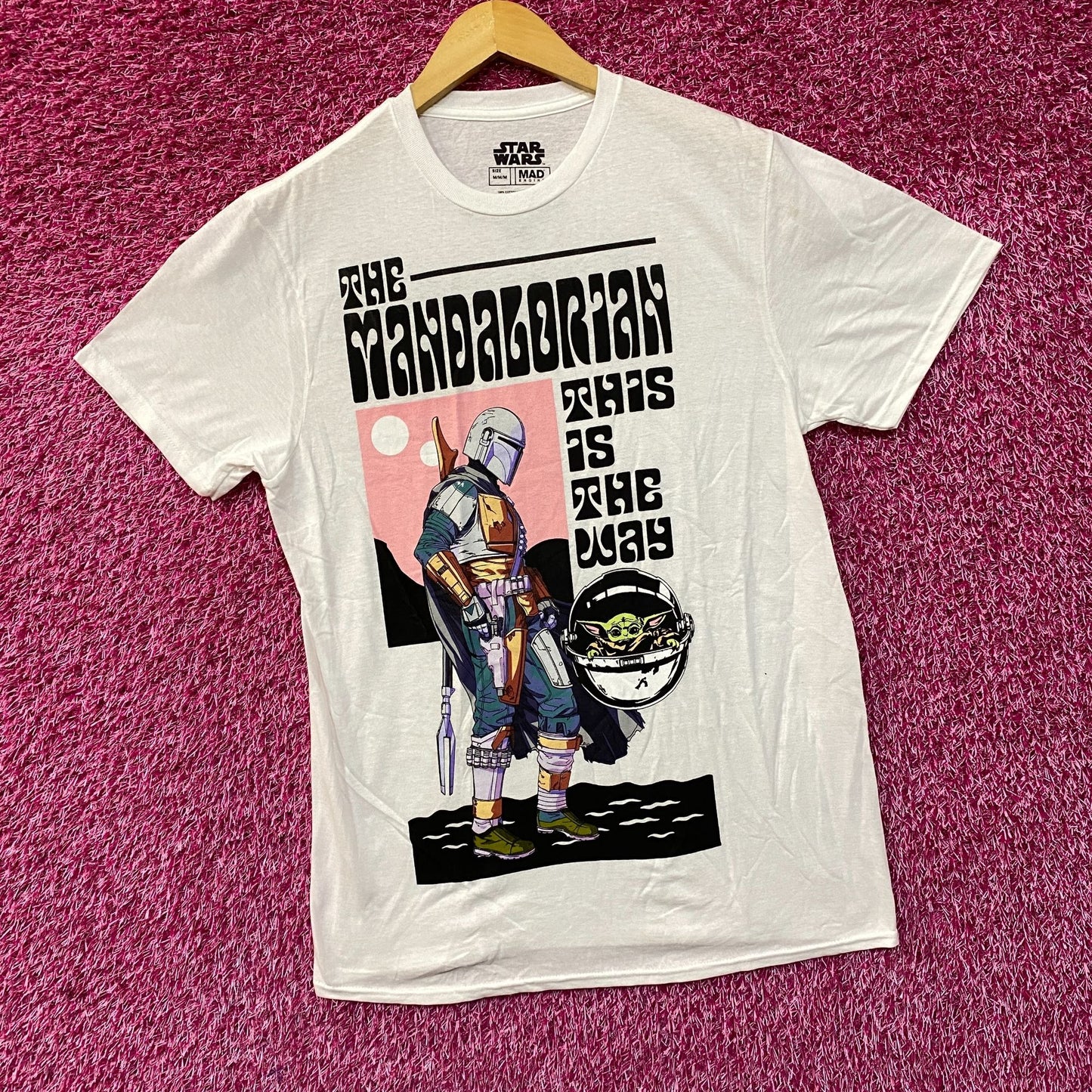 Star Wars The Mandalorian This Is The Way T-Shirt Medium