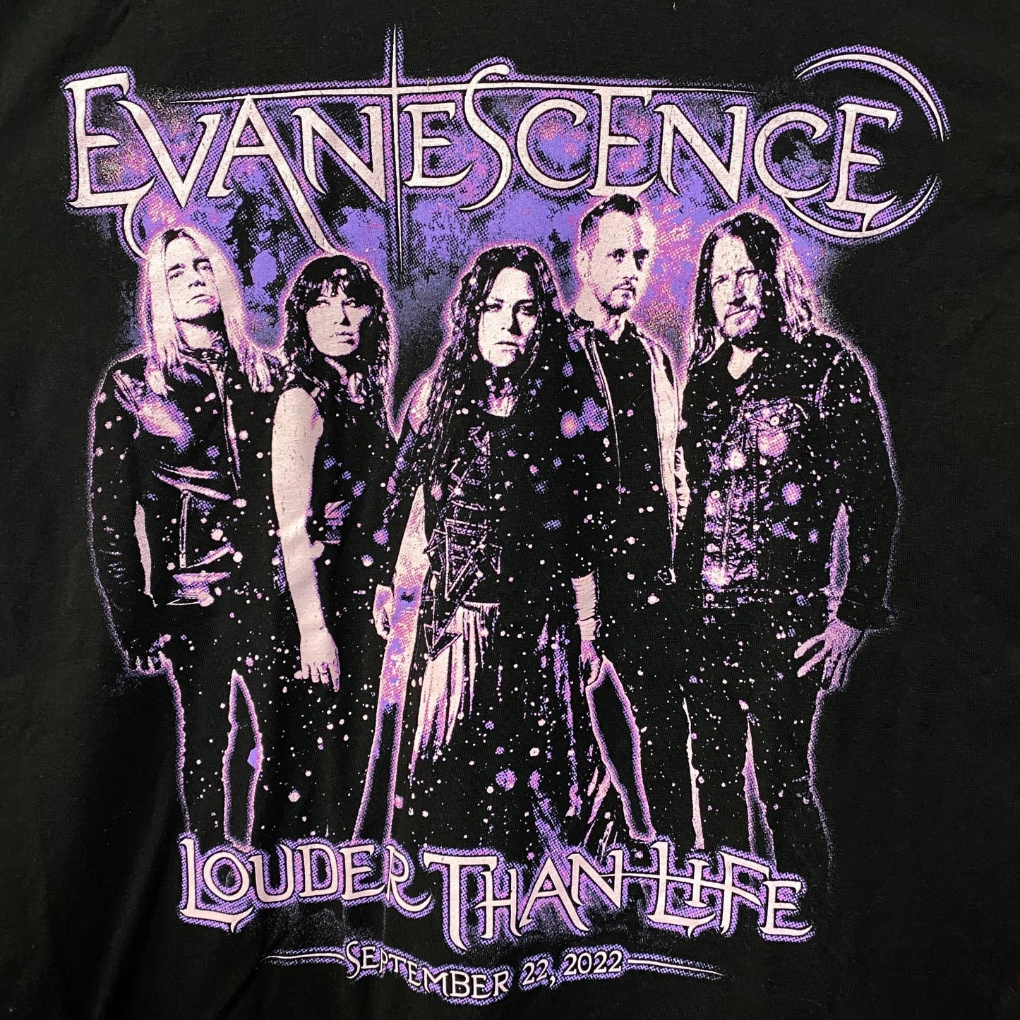 Evanescence Louder Than Life tshirt size Medium