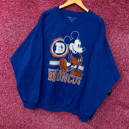 Junk Food X Disney Denver Broncos Crewneck sweater size 2XL