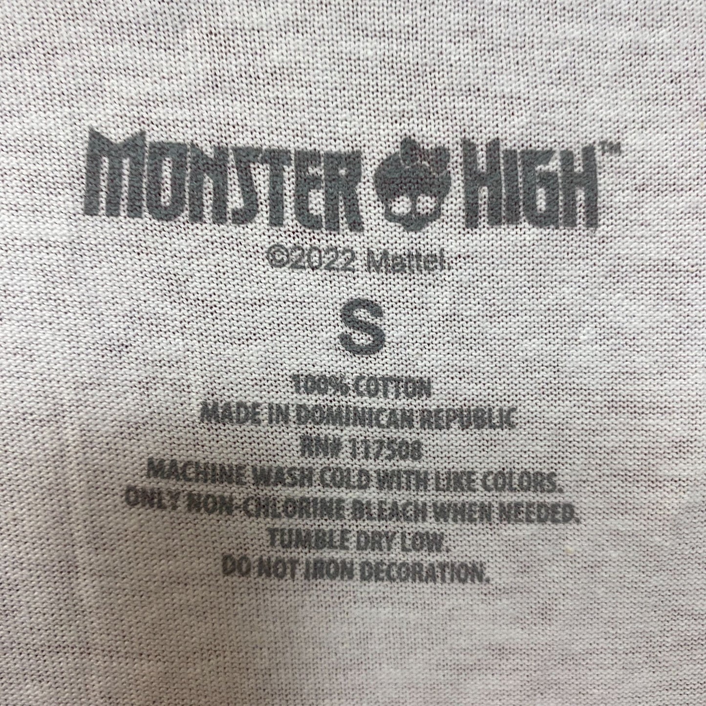 Monster High Trio Frame Graphic Design T-Shirt Small