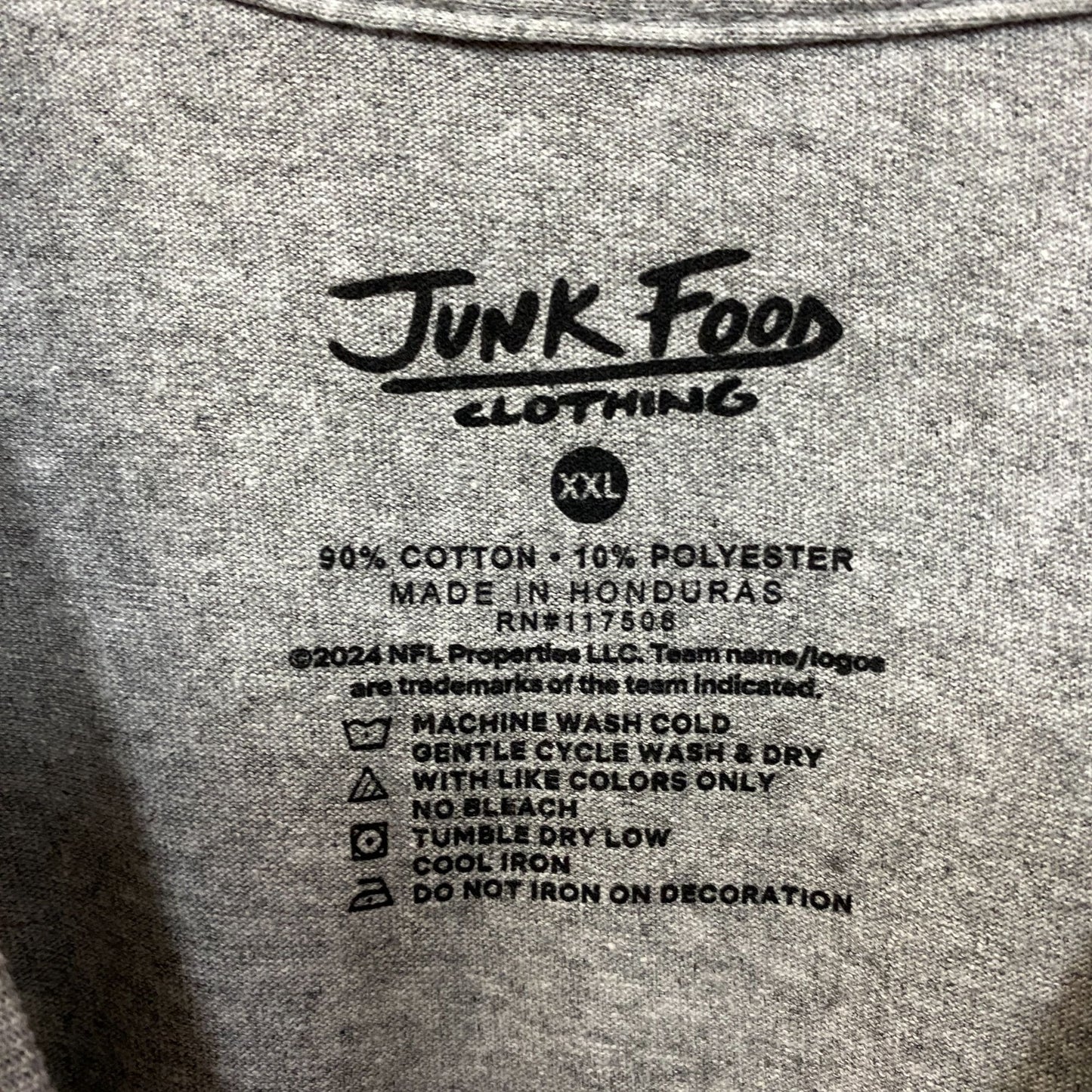 Junk Food NFL Minnesota Vikings Logo Complete T-Shirt 2XL