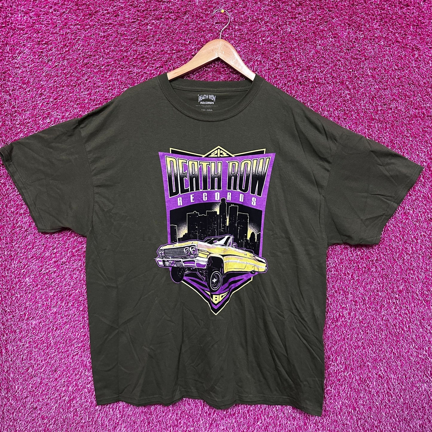 Death Row Records Hip Hop Tshirt size 2X