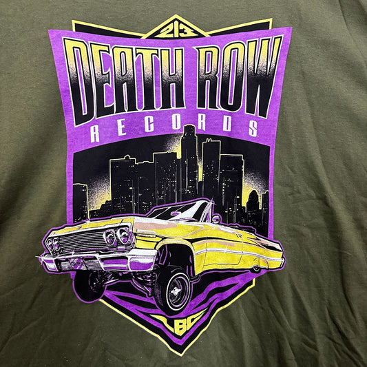 Death Row Records Hip Hop Tshirt size 2X