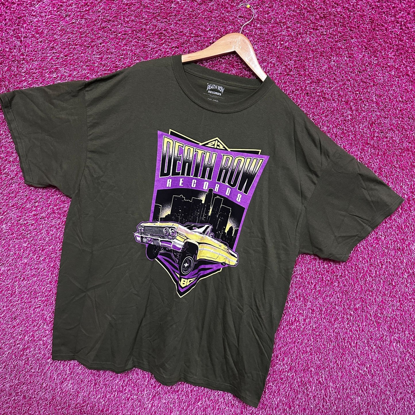 Death Row Records Hip Hop Tshirt size 2X