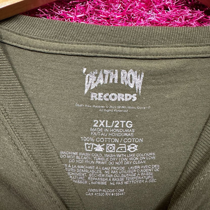 Death Row Records Hip Hop Tshirt size 2X