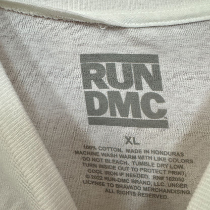 Run DMC 1985 King of Rock Album Art Hip Hop Group Tee XL
