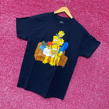 The Simpsons navy Tshirt size medium