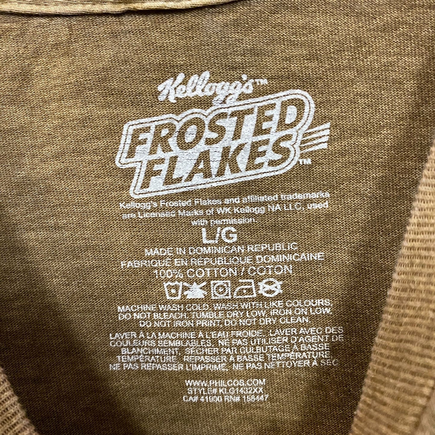 Kelloggs Frosted Flakes Racing They're Great T-Shirt Large