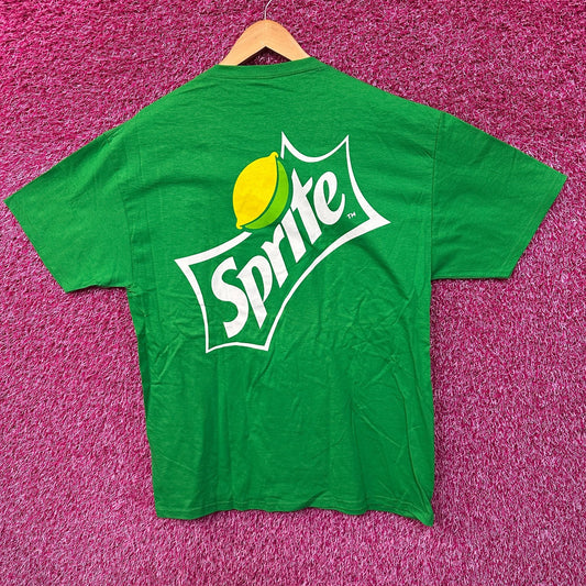 Sprite Obey Your Thirst Slogan Coke Product Promo Tee L