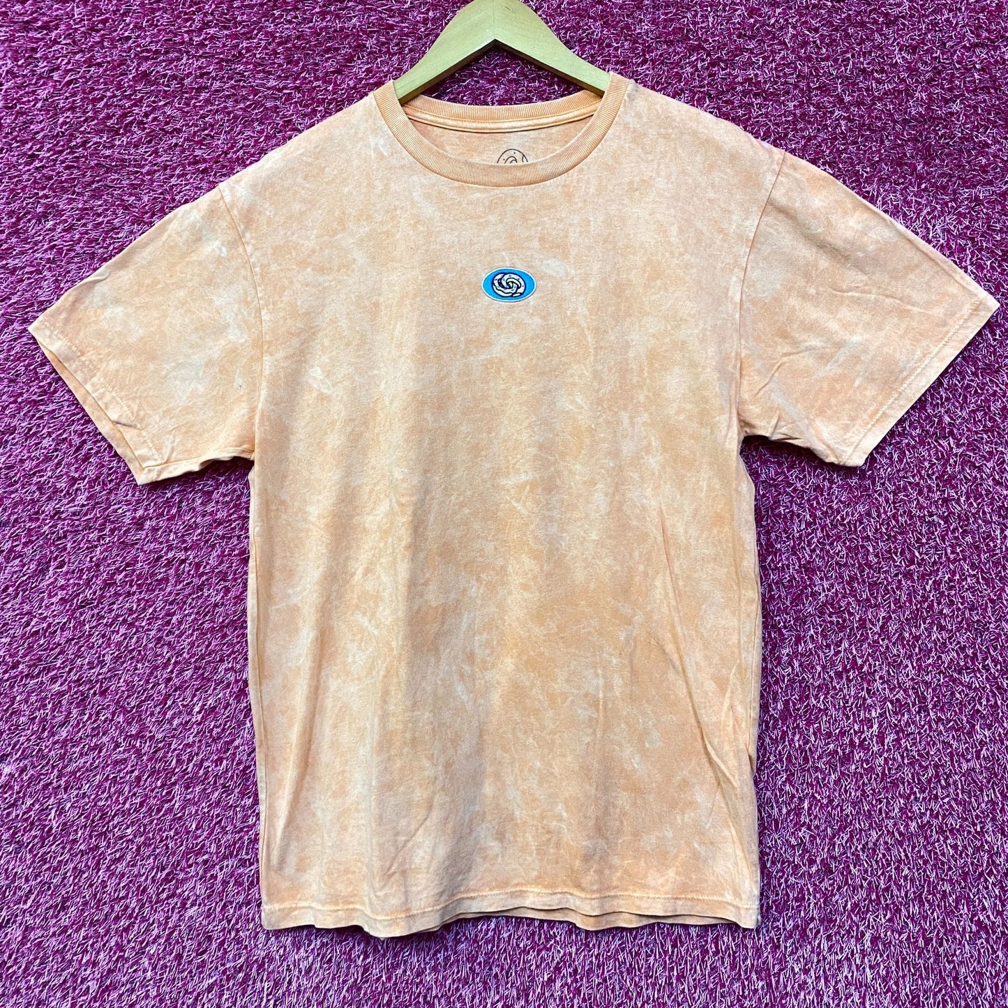 Odd future Embroidered Logo peach Tshirt size Medium