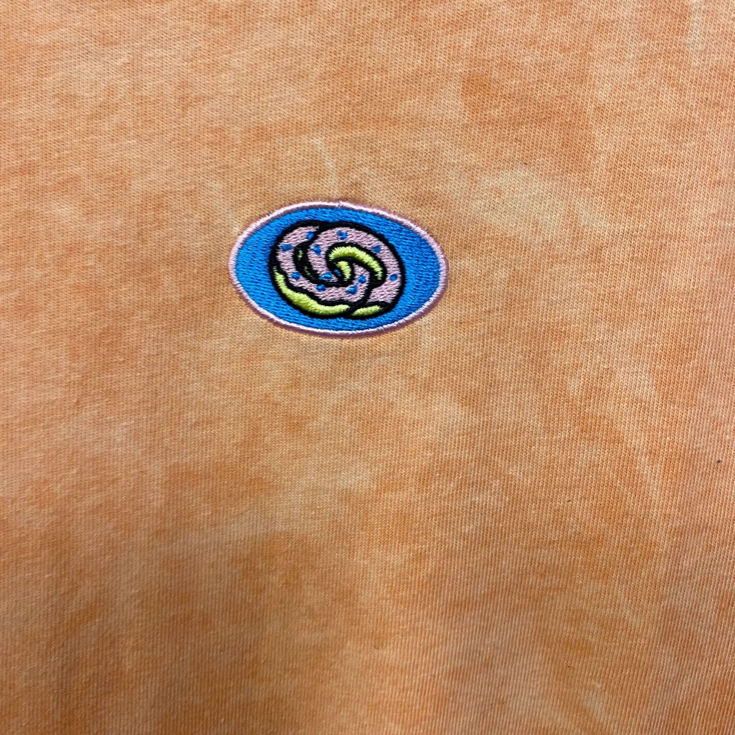 Odd future Embroidered Logo peach Tshirt size Medium