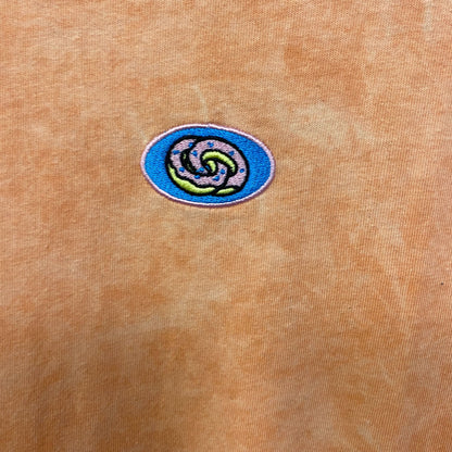 Odd future Embroidered Logo peach Tshirt size Medium