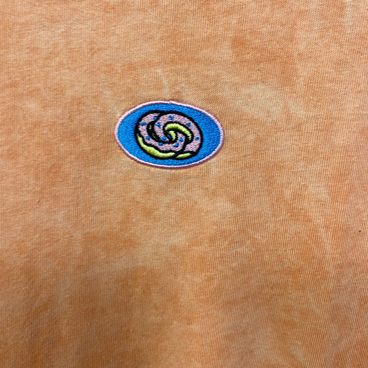 Odd future Embroidered Logo peach Tshirt size Medium