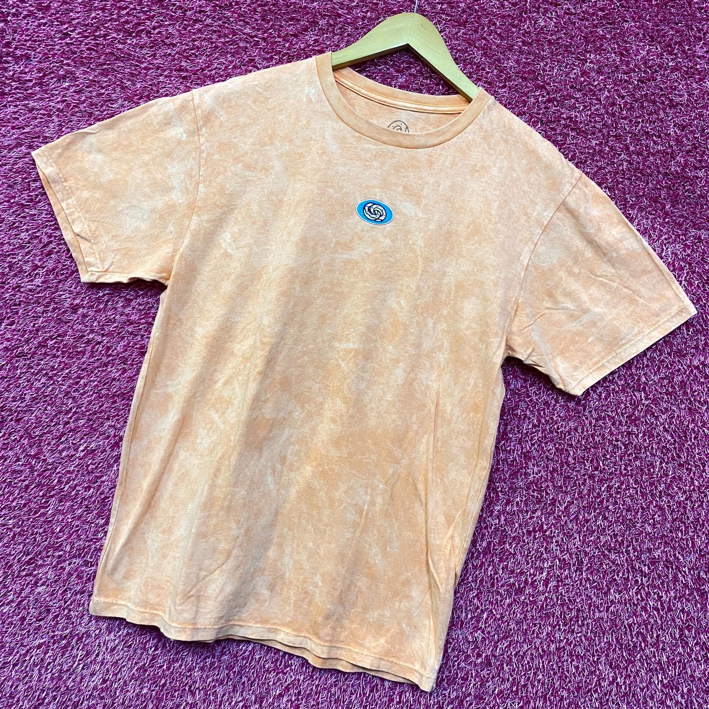 Odd future Embroidered Logo peach Tshirt size Medium