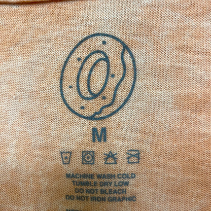Odd future Embroidered Logo peach Tshirt size Medium