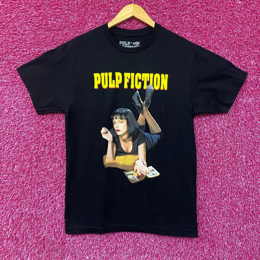 Pulp Fiction Uma Thurman's Mia Wallace Movie Poster Tee Small