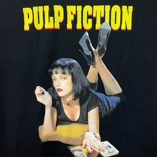 Pulp Fiction Uma Thurman's Mia Wallace Movie Poster Tee Small