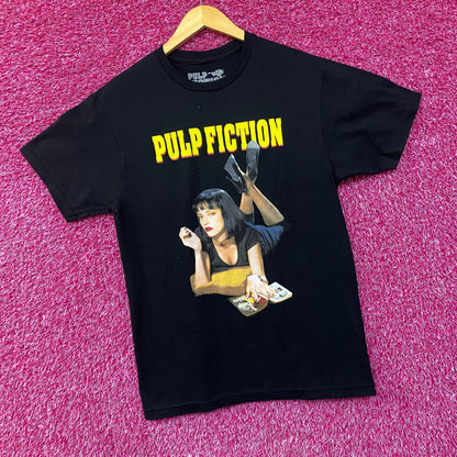 Pulp Fiction Uma Thurman's Mia Wallace Movie Poster Tee Small