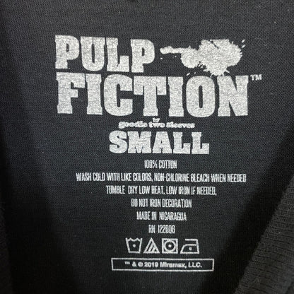 Pulp Fiction Uma Thurman's Mia Wallace Movie Poster Tee Small