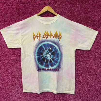 Def Leppard adrenalize tie dye thsirt size large