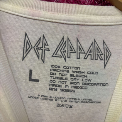 Def Leppard adrenalize tie dye thsirt size large