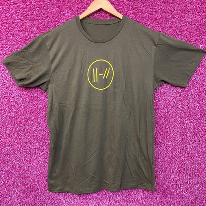 Twenty One Pilots Logo Rock Dup T-Shirt  Shirt XL