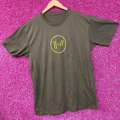 Twenty One Pilots Logo Rock Dup T-Shirt  Shirt XL