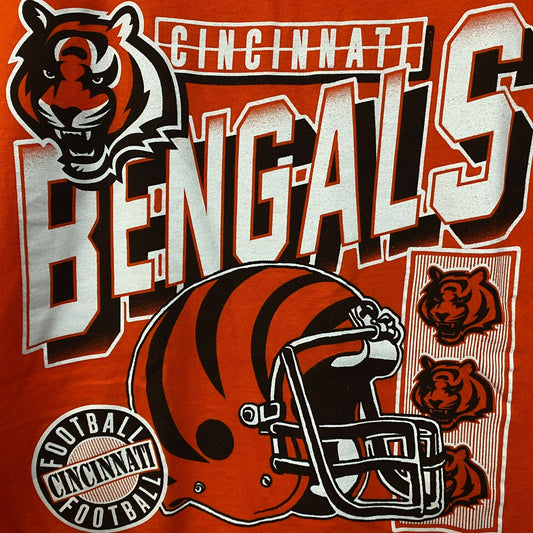 Junk Food Clothing NFL Cincinnati Bengals Checkdown Flea Market Tee Small