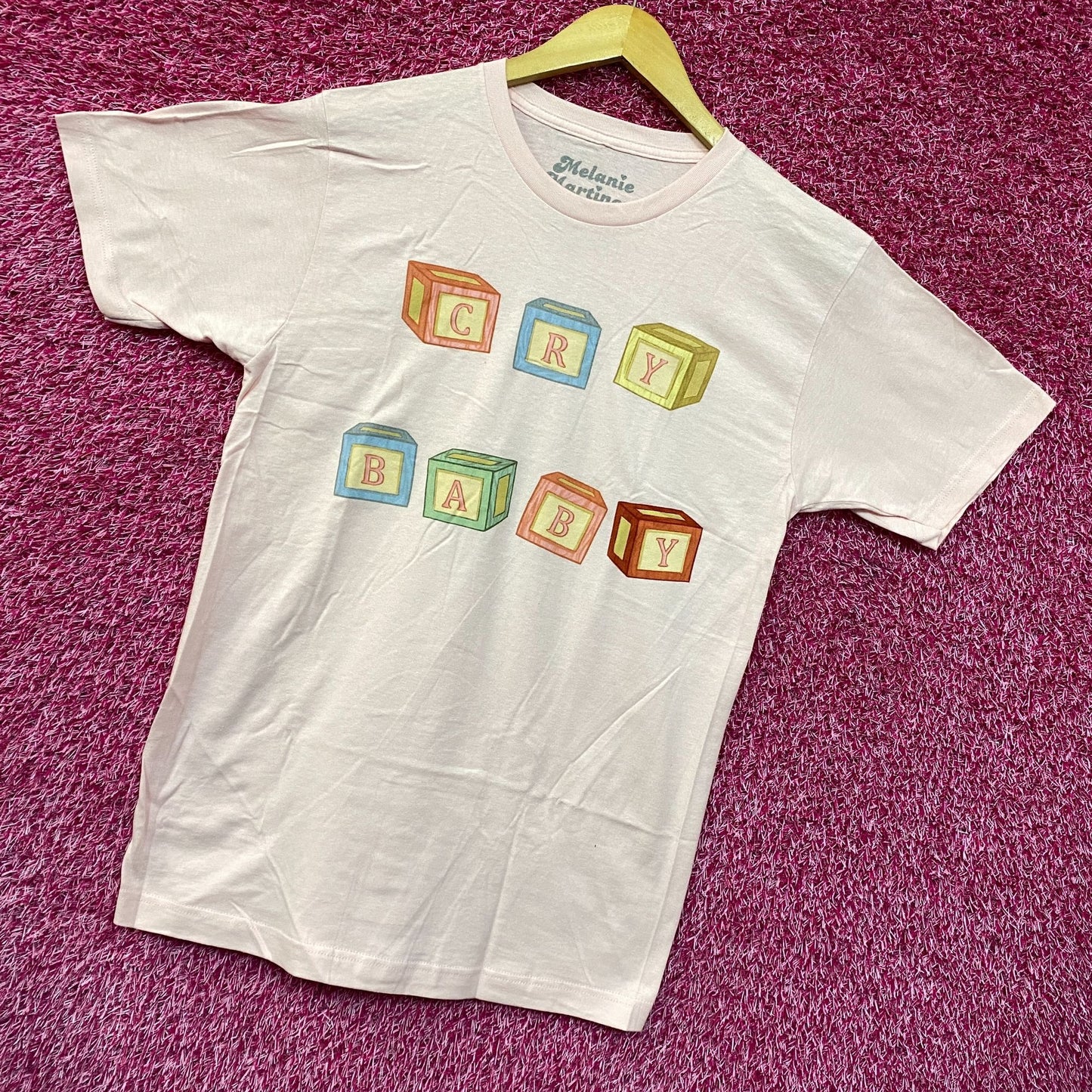 Melanie Martinez Cry Baby Building Blocks Tshirt size large