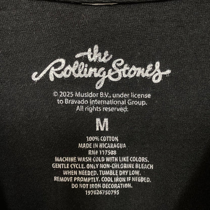 The Rolling Stones Hot Lips Logo Rock n Roll Band Tee Medium