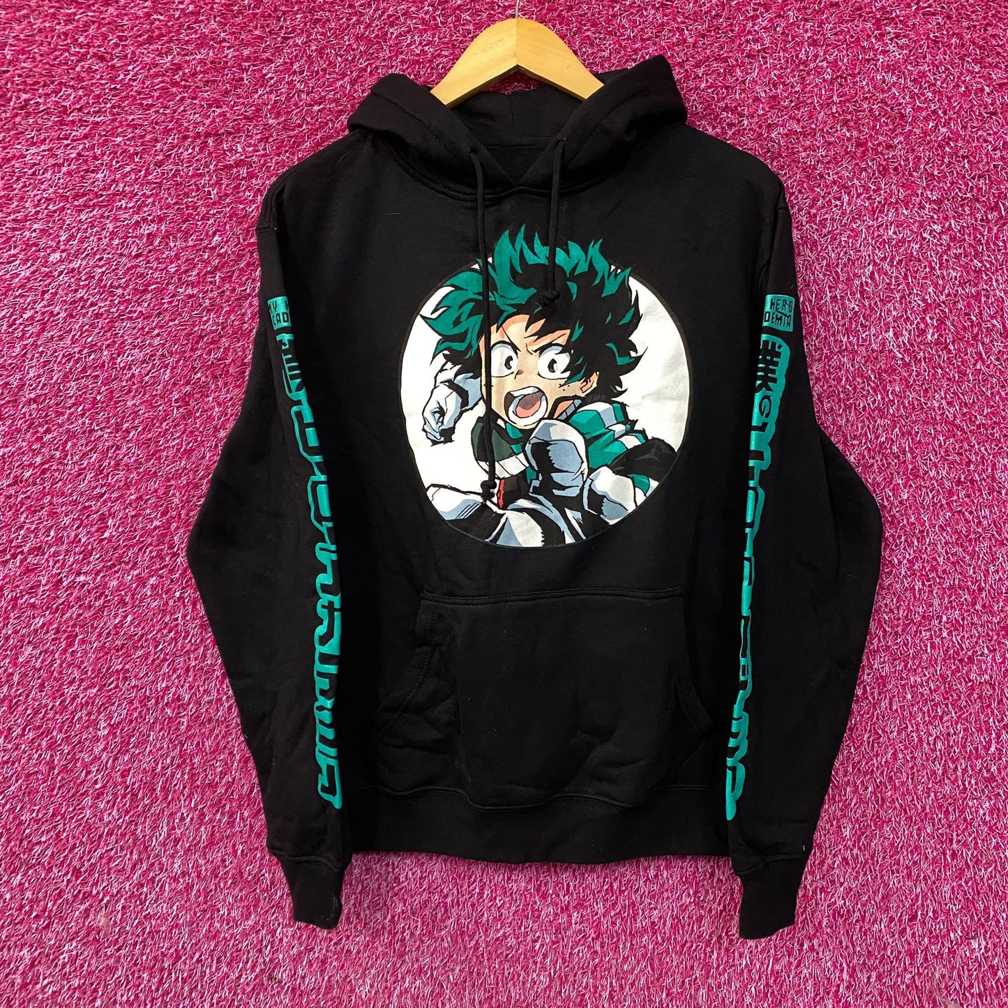 My Hero Academia Izuku Midoriya "Deku" Graphic Hoodie Medium