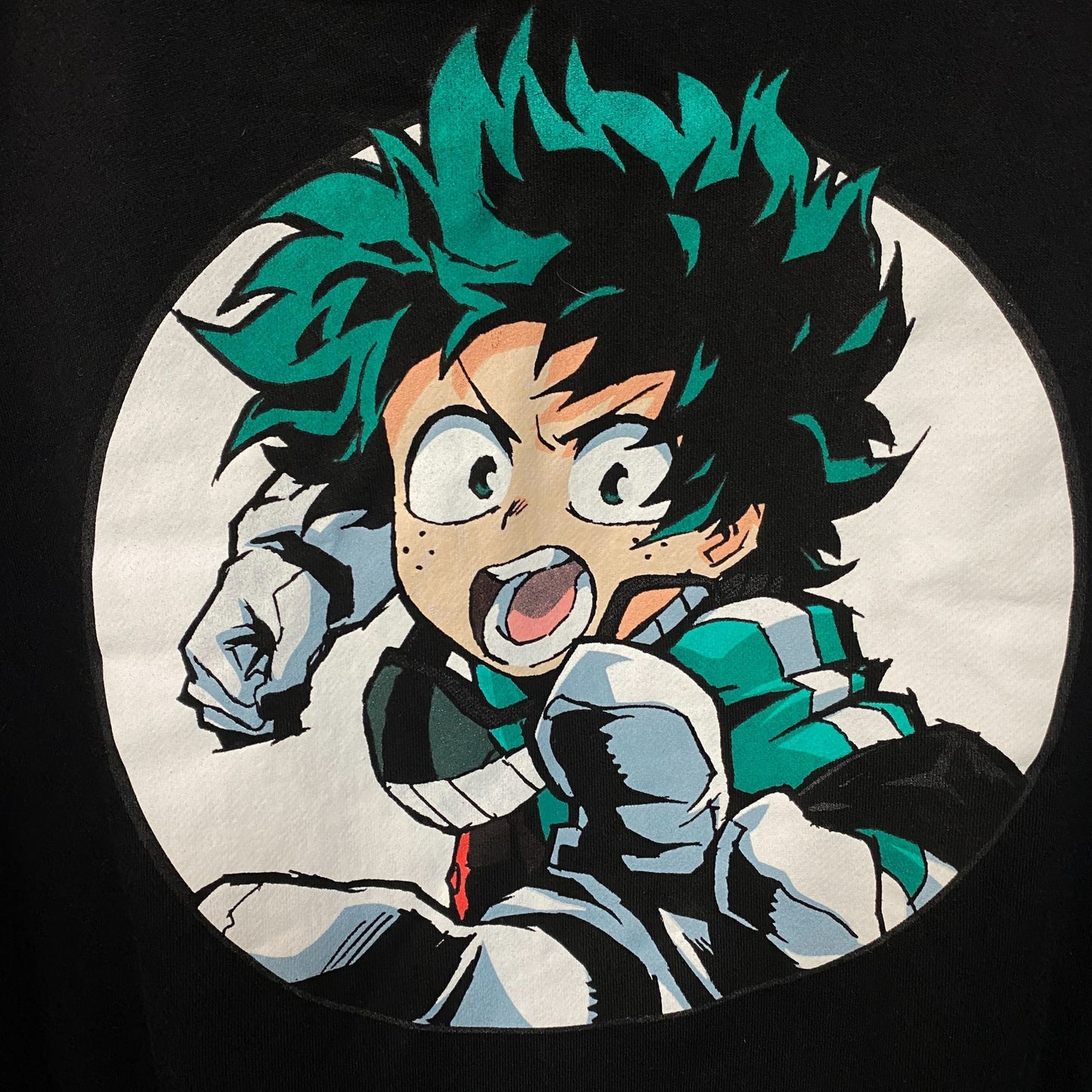 My Hero Academia Izuku Midoriya "Deku" Graphic Hoodie Medium