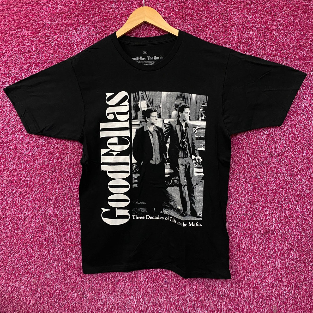GoodFellas: The Movie "Three Decades of Life in the Mafia" Graphic T-Shirt Medium