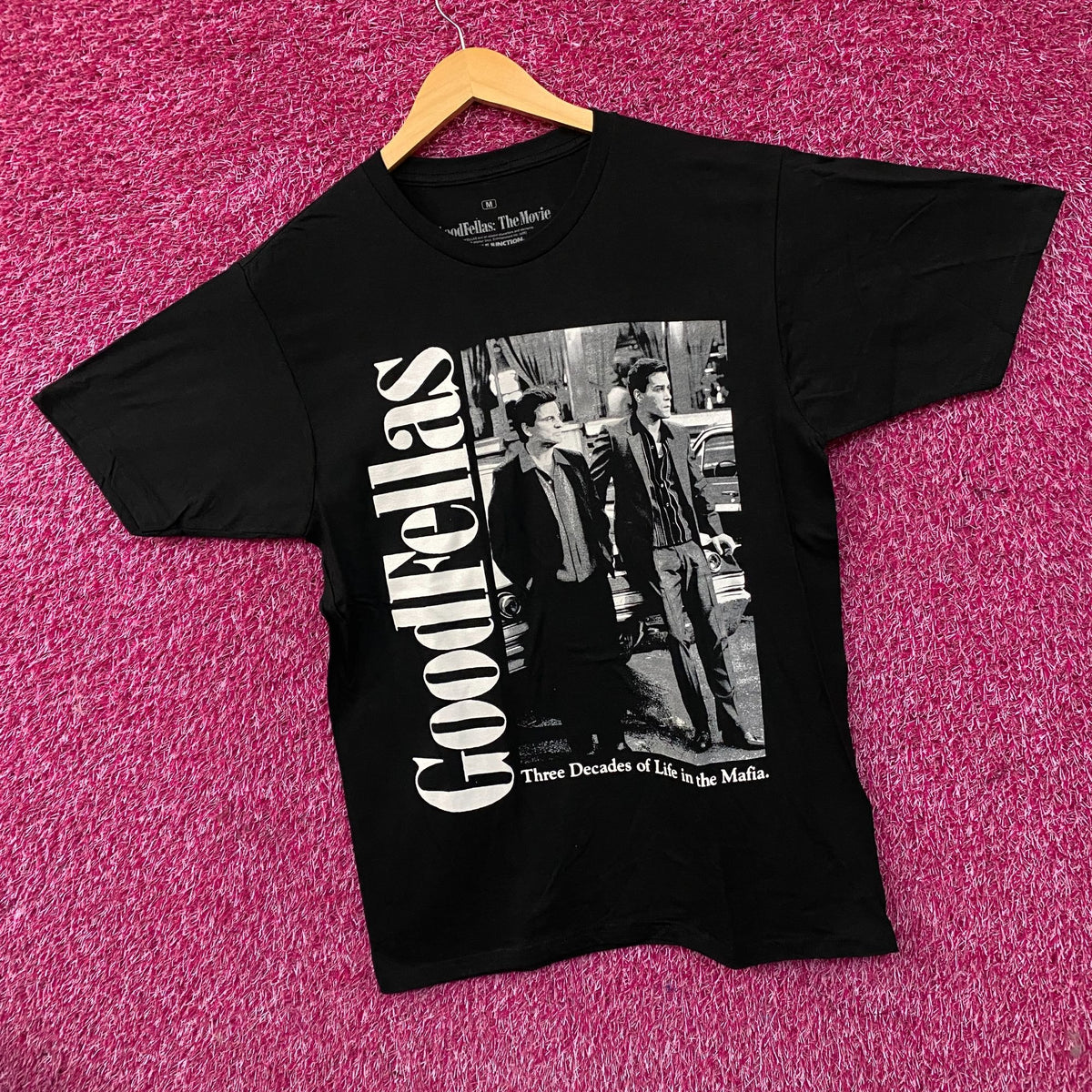 GoodFellas: The Movie "Three Decades of Life in the Mafia" Graphic T-Shirt Medium