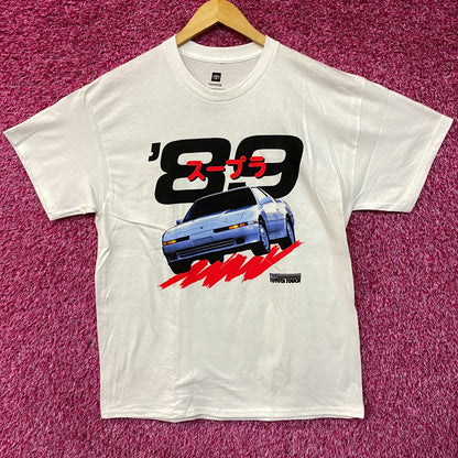 Toyota Supra Turbo 89 Double Sided T-Shirt Large