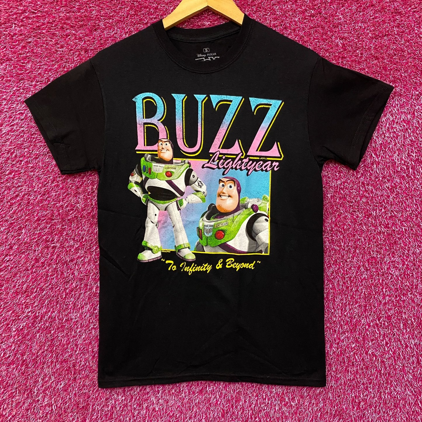 Disney Toy Story 4 Buzz Lightyear Animated Movie T-Shirt Small