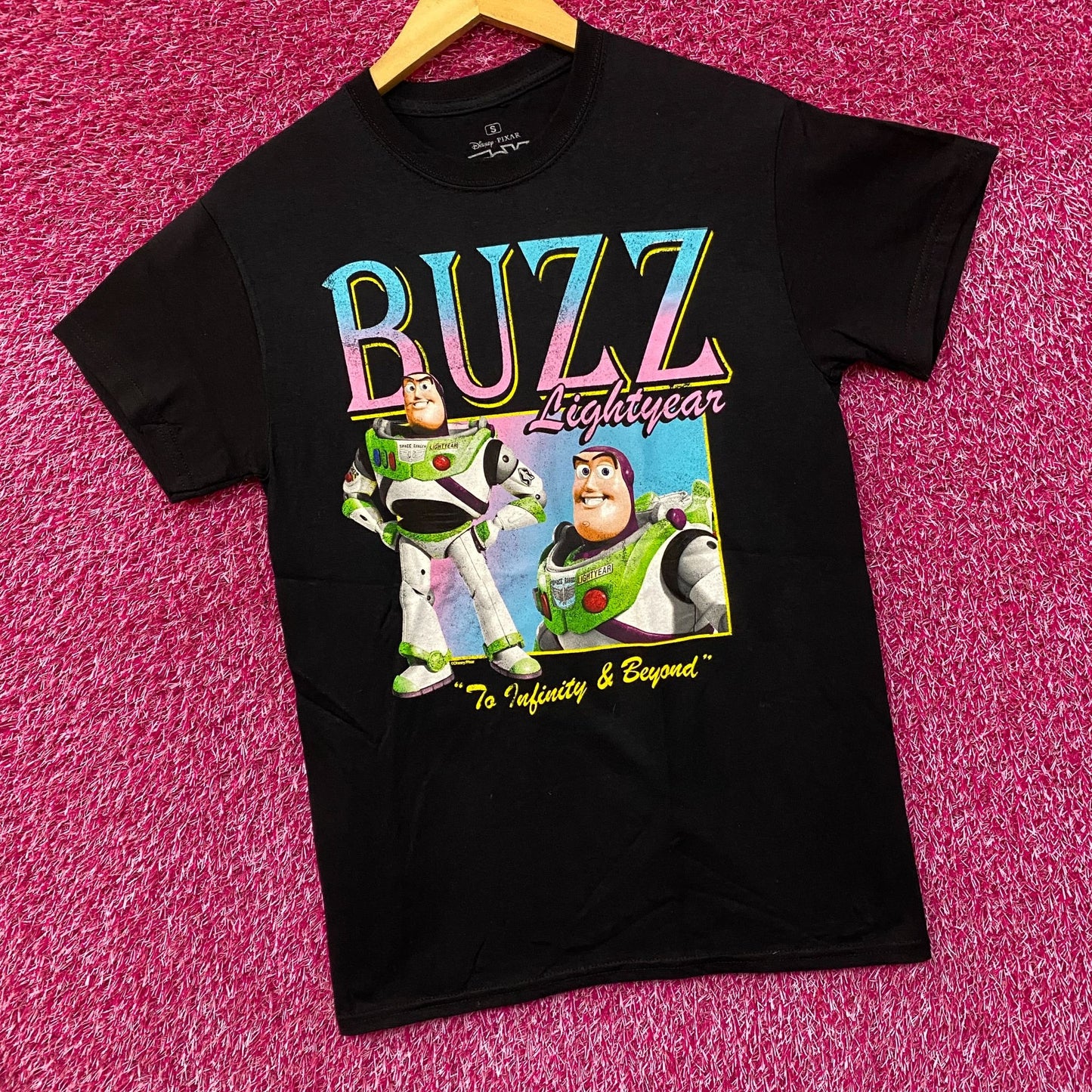 Disney Toy Story 4 Buzz Lightyear Animated Movie T-Shirt Small
