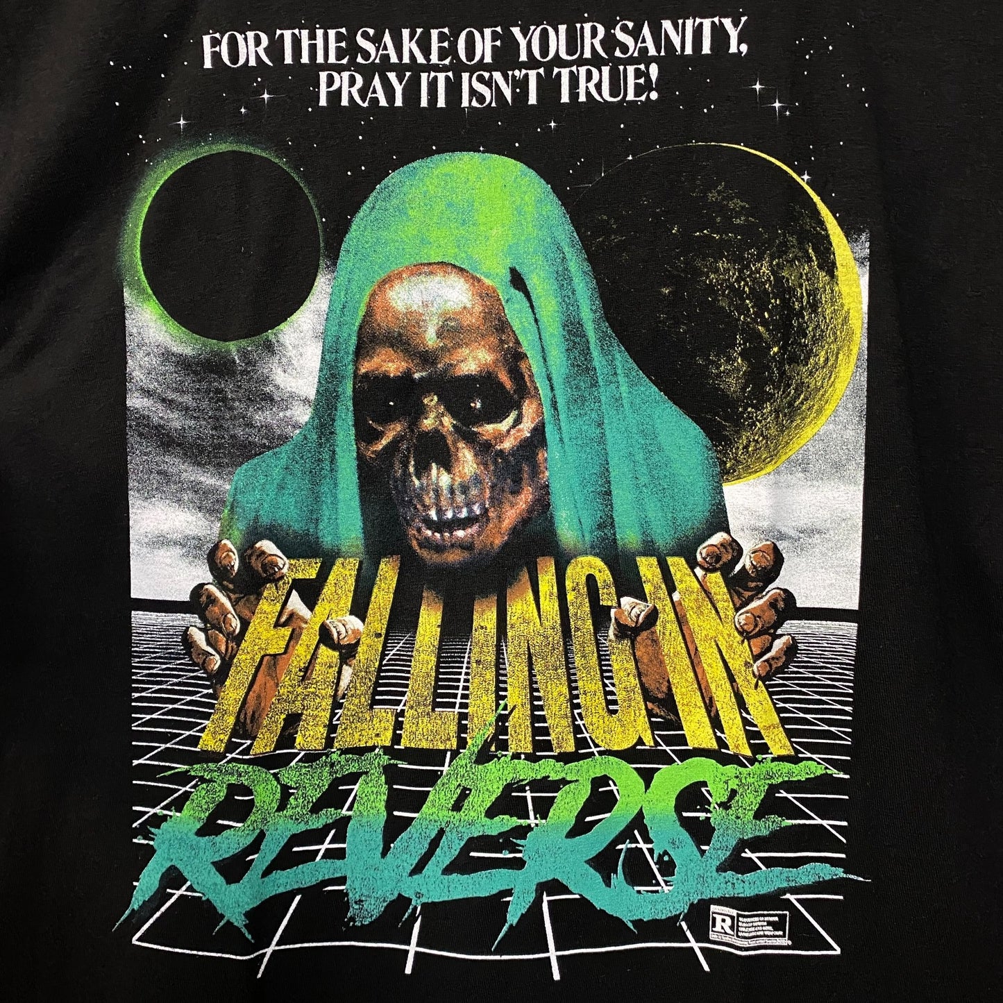 Falling In Reverse For the Sake of Your Sanity Pray it Isn't True tshir size Medium