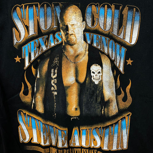 WWE Steve Austen Texas Venom T-Shirt Medium