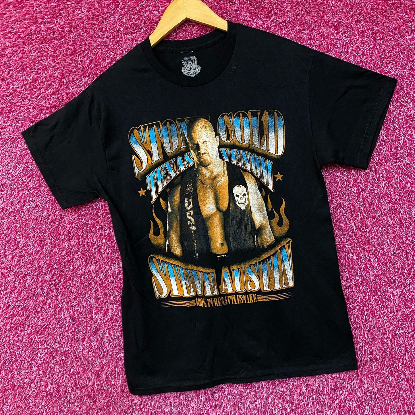 WWE Steve Austen Texas Venom T-Shirt Medium