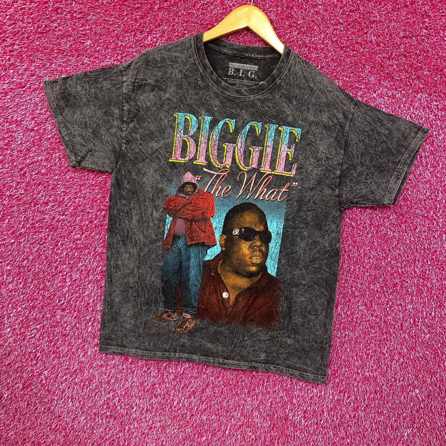 Biggie Smalls The What Ready to Die Album Art Hip Hop Tee Large
