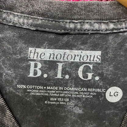 Biggie Smalls The What Ready to Die Album Art Hip Hop Tee Large